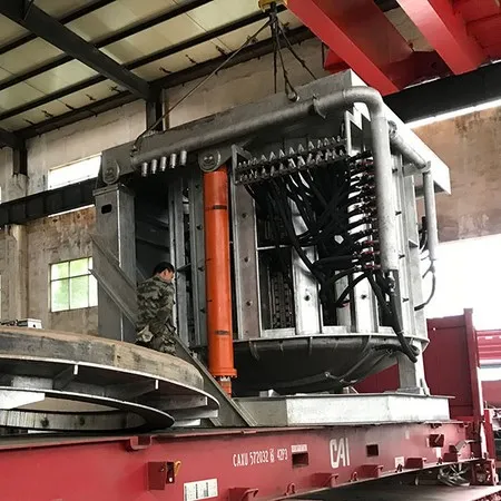 15T Medium Frequency Induction Melting Furnace 