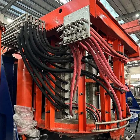 50T Medium Frequency Induction Melting Furnace